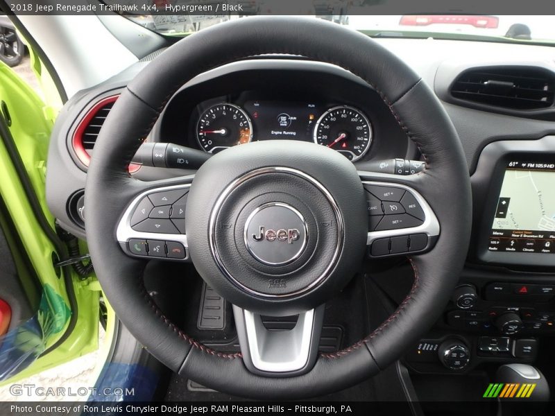  2018 Renegade Trailhawk 4x4 Steering Wheel