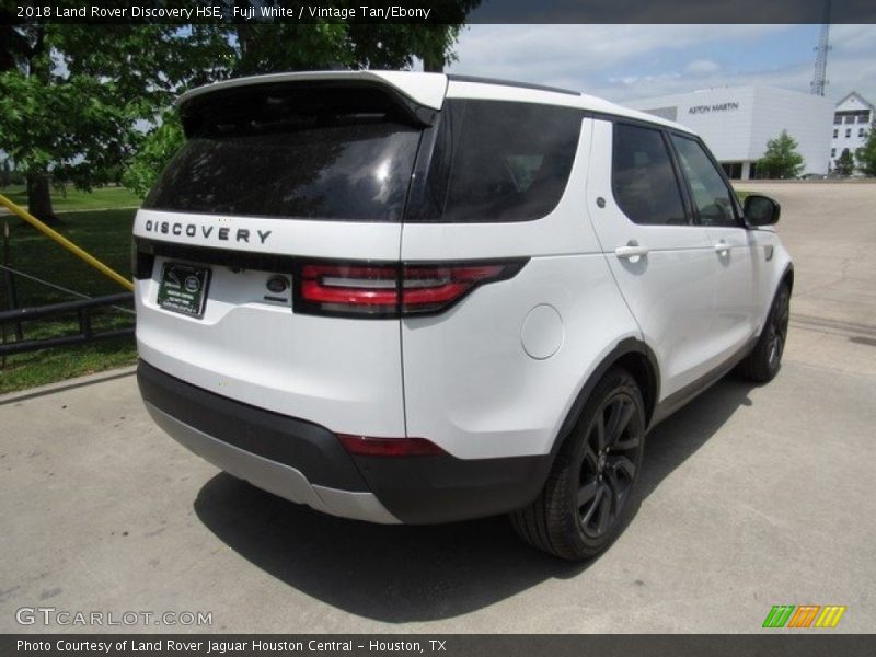 Fuji White / Vintage Tan/Ebony 2018 Land Rover Discovery HSE