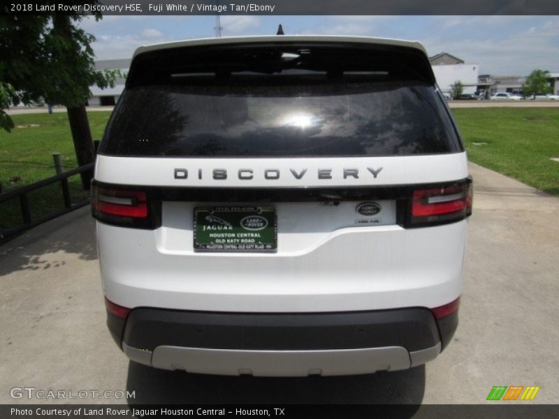 Fuji White / Vintage Tan/Ebony 2018 Land Rover Discovery HSE
