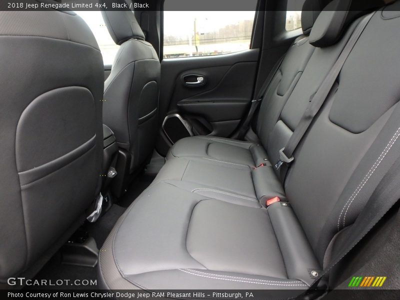 Black / Black 2018 Jeep Renegade Limited 4x4