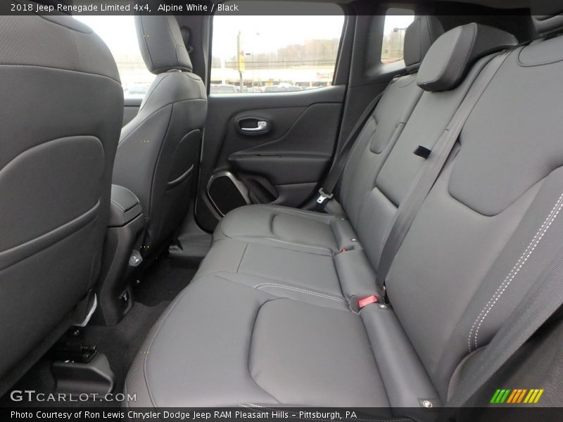 Alpine White / Black 2018 Jeep Renegade Limited 4x4
