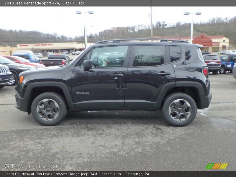 Black / Black 2018 Jeep Renegade Sport 4x4