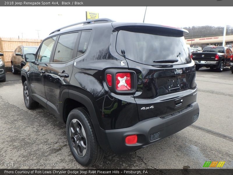 Black / Black 2018 Jeep Renegade Sport 4x4
