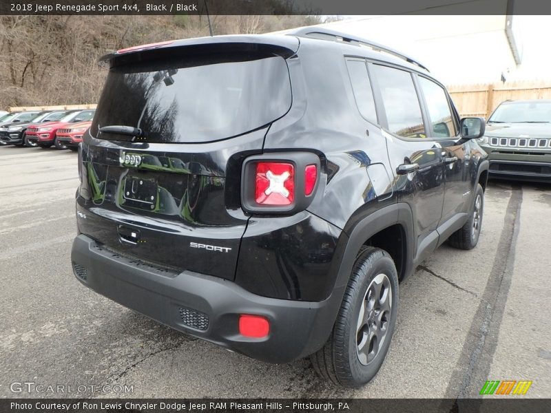 Black / Black 2018 Jeep Renegade Sport 4x4