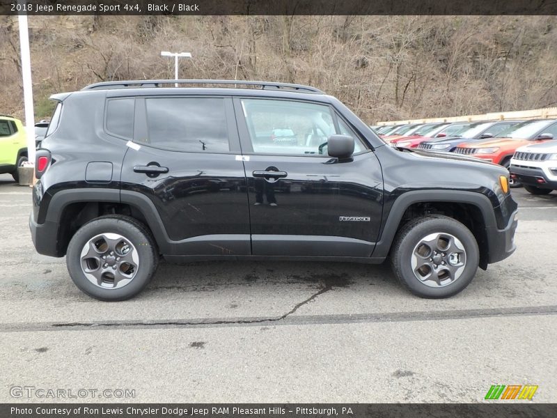 Black / Black 2018 Jeep Renegade Sport 4x4