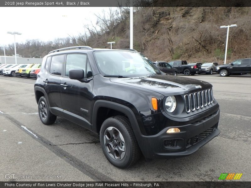 Black / Black 2018 Jeep Renegade Sport 4x4