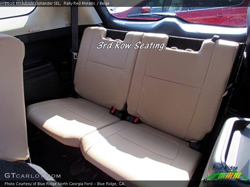 Rally Red Metallic / Beige 2018 Mitsubishi Outlander SEL