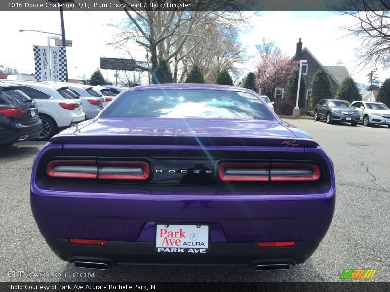 Plum Crazy Pearl / Black/Tungsten 2016 Dodge Challenger R/T