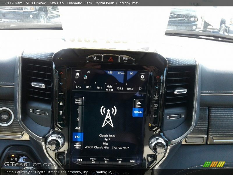 Diamond Black Crystal Pearl / Indigo/Frost 2019 Ram 1500 Limited Crew Cab