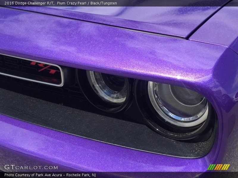 Plum Crazy Pearl / Black/Tungsten 2016 Dodge Challenger R/T