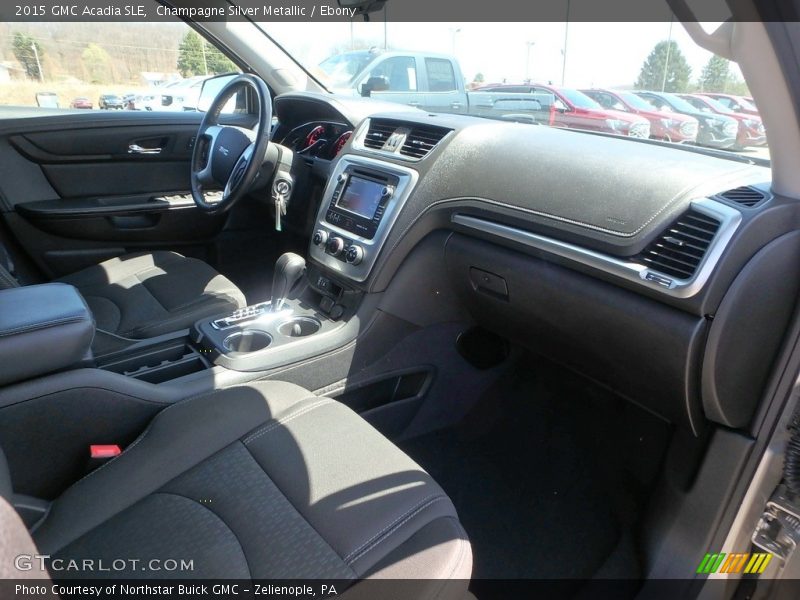 Champagne Silver Metallic / Ebony 2015 GMC Acadia SLE