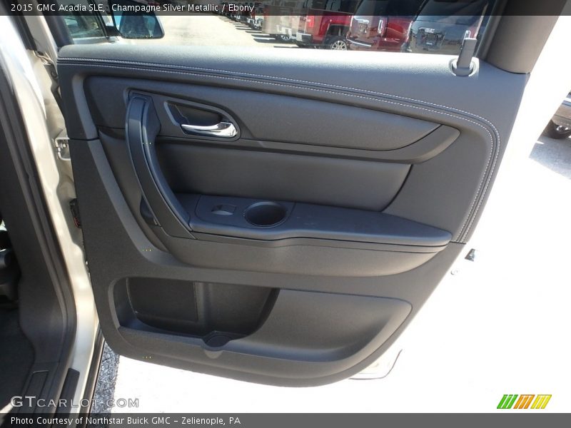 Champagne Silver Metallic / Ebony 2015 GMC Acadia SLE