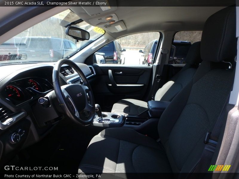 Champagne Silver Metallic / Ebony 2015 GMC Acadia SLE