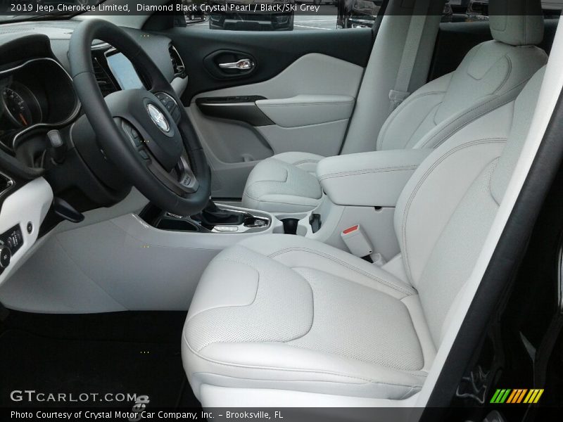  2019 Cherokee Limited Black/Ski Grey Interior