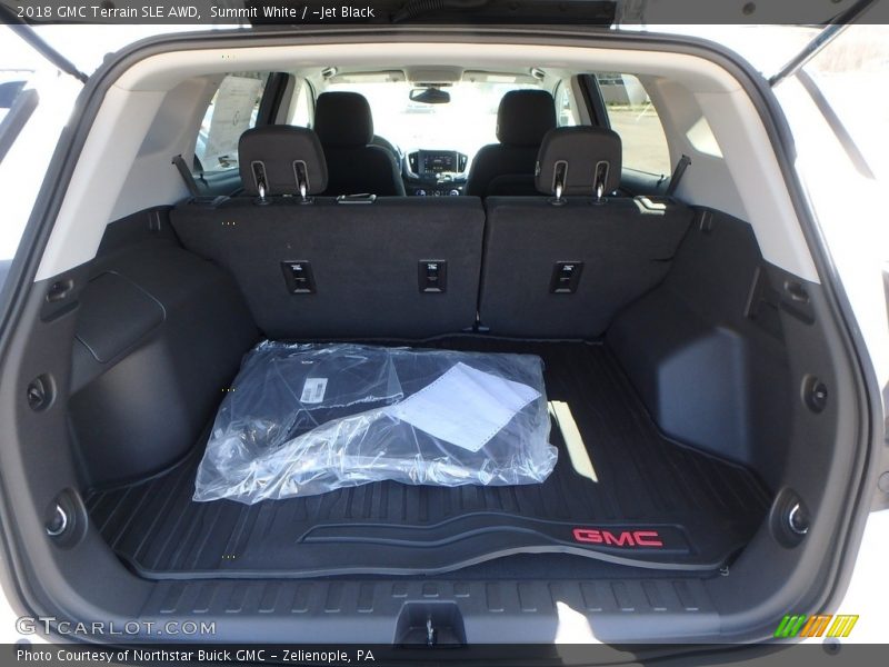 Summit White / ­Jet Black 2018 GMC Terrain SLE AWD