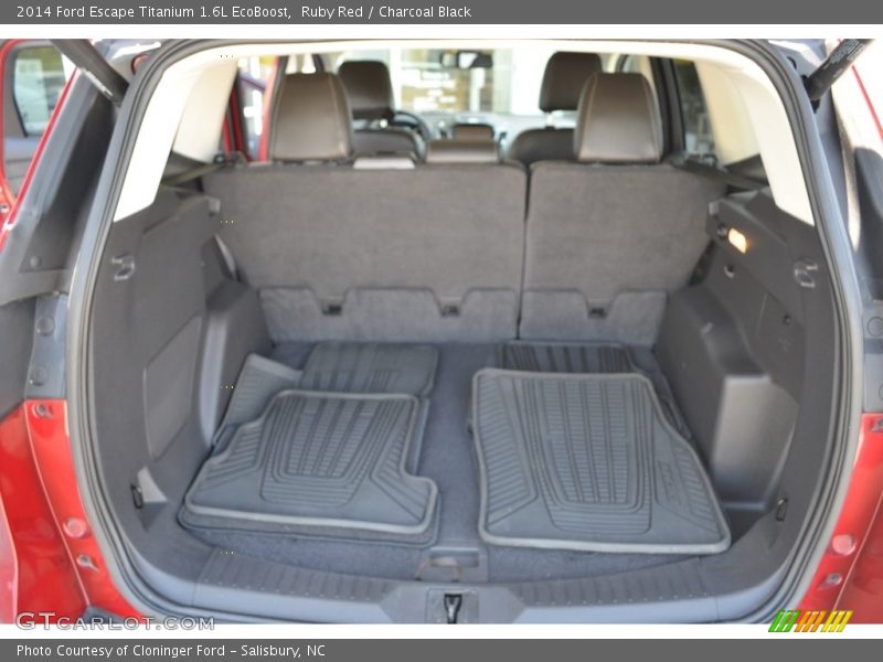 Ruby Red / Charcoal Black 2014 Ford Escape Titanium 1.6L EcoBoost