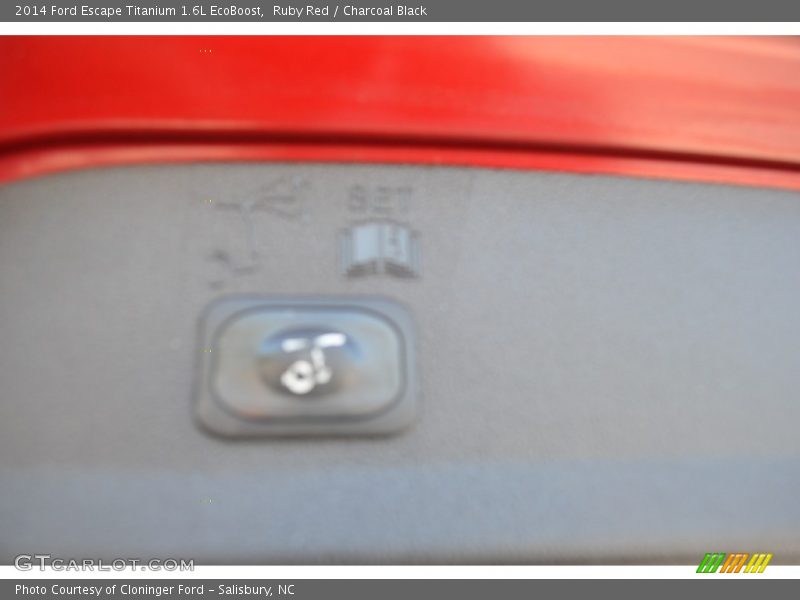 Ruby Red / Charcoal Black 2014 Ford Escape Titanium 1.6L EcoBoost