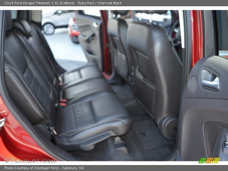 Ruby Red / Charcoal Black 2014 Ford Escape Titanium 1.6L EcoBoost