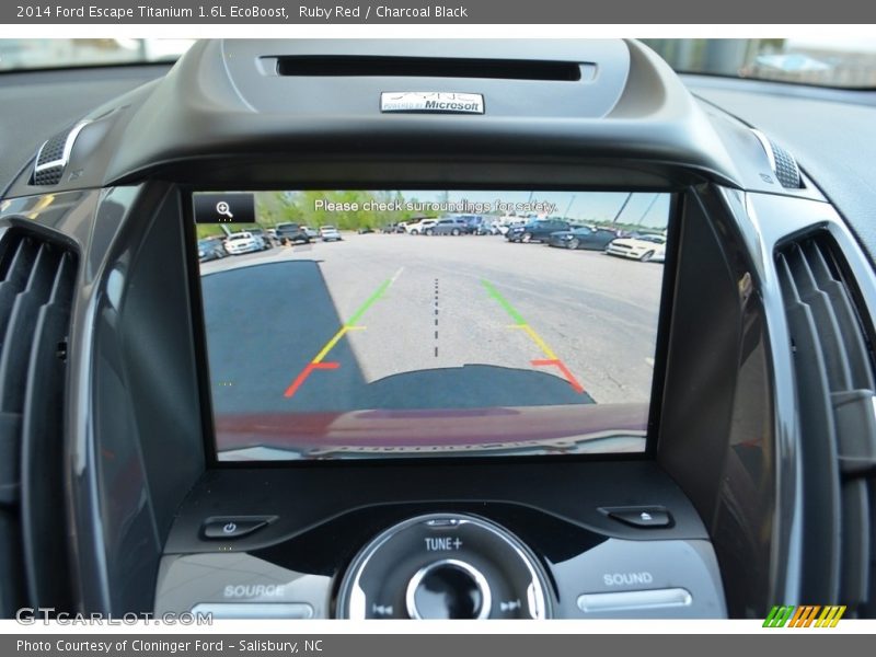 Ruby Red / Charcoal Black 2014 Ford Escape Titanium 1.6L EcoBoost