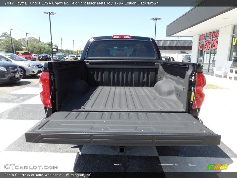 Midnight Black Metallic / 1794 Edition Black/Brown 2017 Toyota Tundra 1794 CrewMax