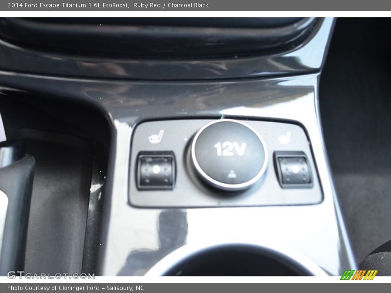 Ruby Red / Charcoal Black 2014 Ford Escape Titanium 1.6L EcoBoost