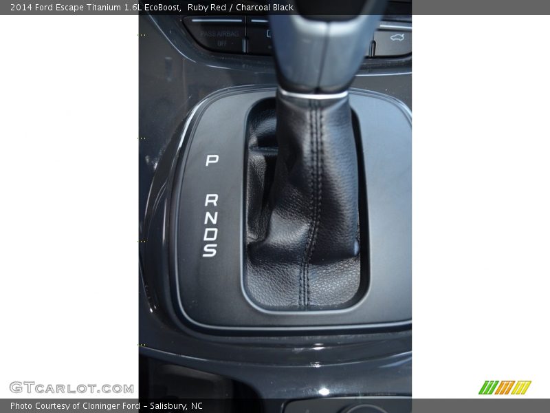 Ruby Red / Charcoal Black 2014 Ford Escape Titanium 1.6L EcoBoost