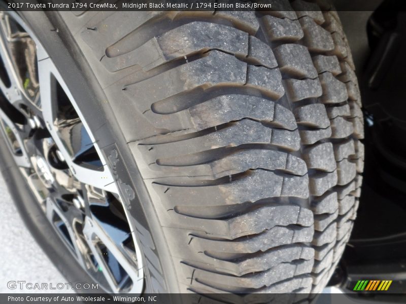 Midnight Black Metallic / 1794 Edition Black/Brown 2017 Toyota Tundra 1794 CrewMax