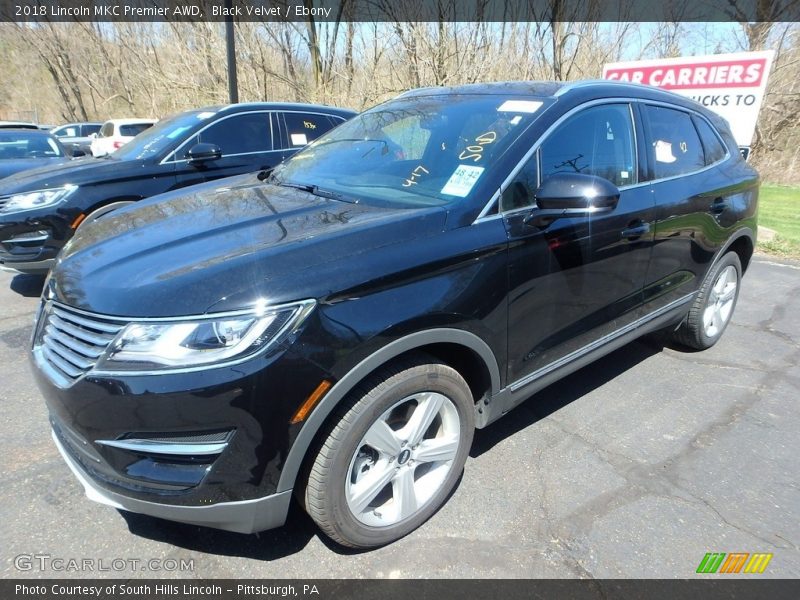 Black Velvet / Ebony 2018 Lincoln MKC Premier AWD