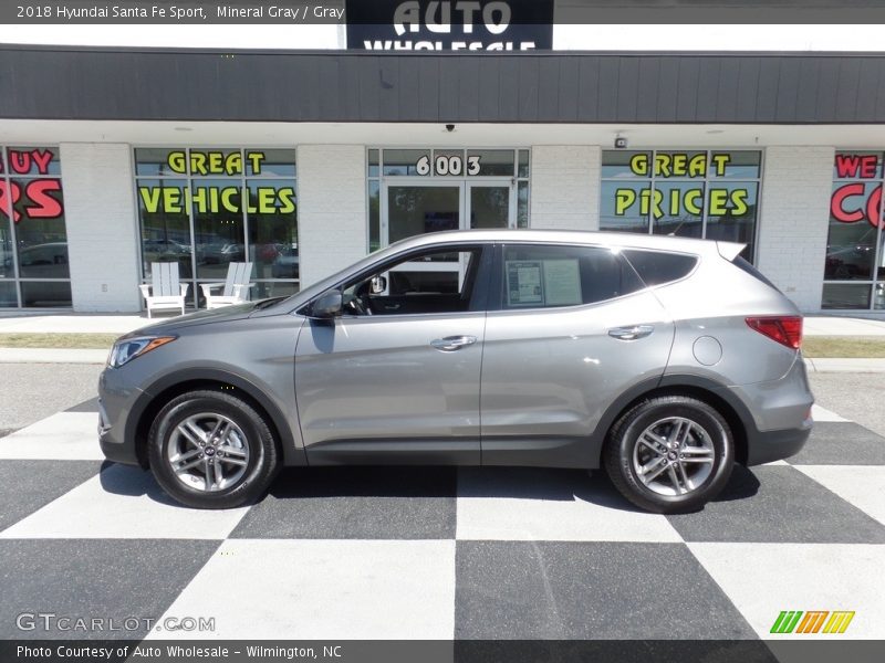 Mineral Gray / Gray 2018 Hyundai Santa Fe Sport