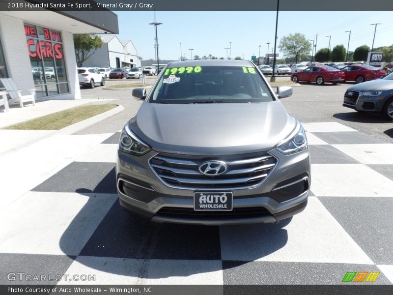 Mineral Gray / Gray 2018 Hyundai Santa Fe Sport