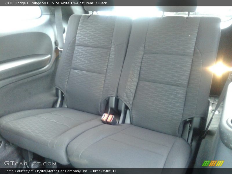 Vice White Tri-Coat Pearl / Black 2018 Dodge Durango SXT