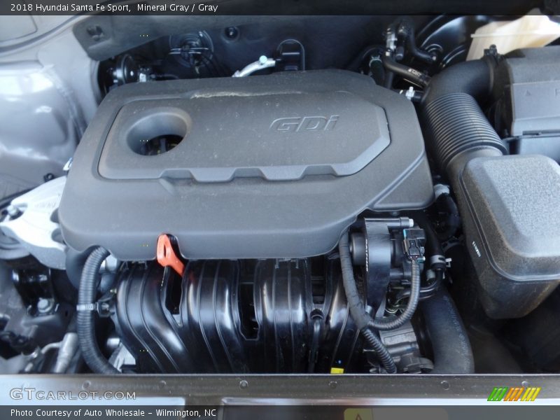 Mineral Gray / Gray 2018 Hyundai Santa Fe Sport