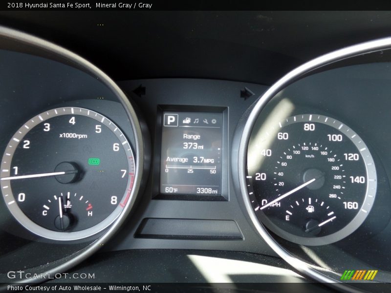 Mineral Gray / Gray 2018 Hyundai Santa Fe Sport