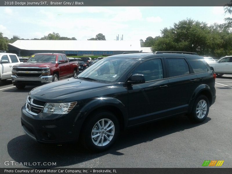 Bruiser Grey / Black 2018 Dodge Journey SXT