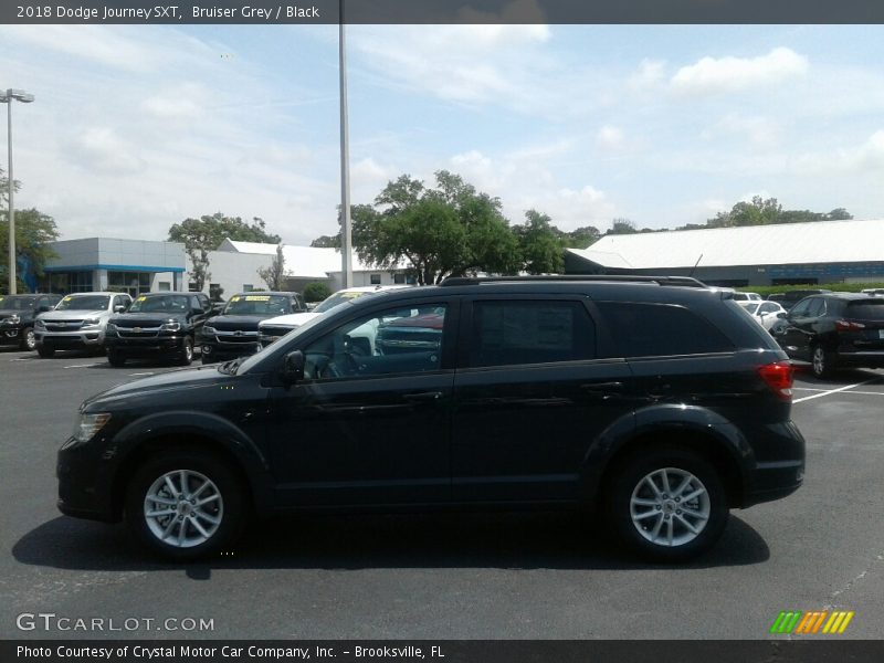 Bruiser Grey / Black 2018 Dodge Journey SXT
