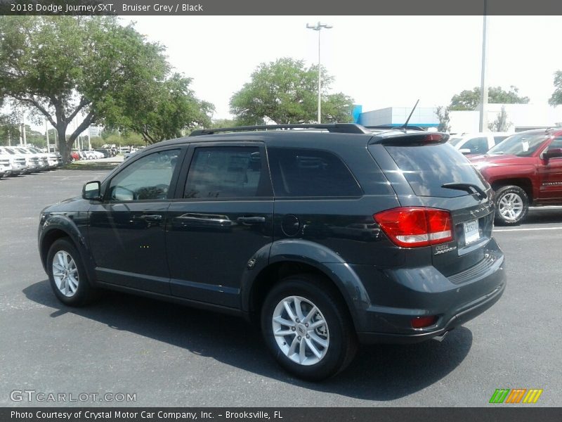 Bruiser Grey / Black 2018 Dodge Journey SXT
