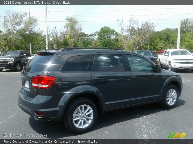Bruiser Grey / Black 2018 Dodge Journey SXT