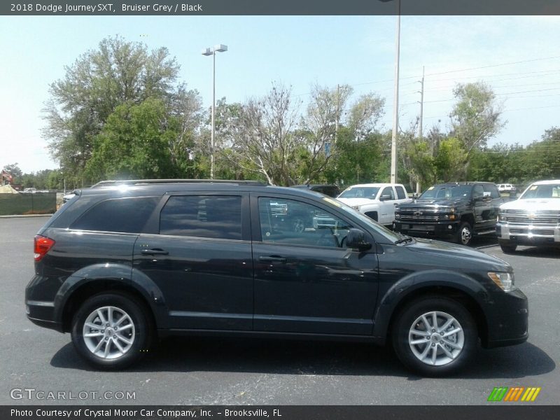 Bruiser Grey / Black 2018 Dodge Journey SXT