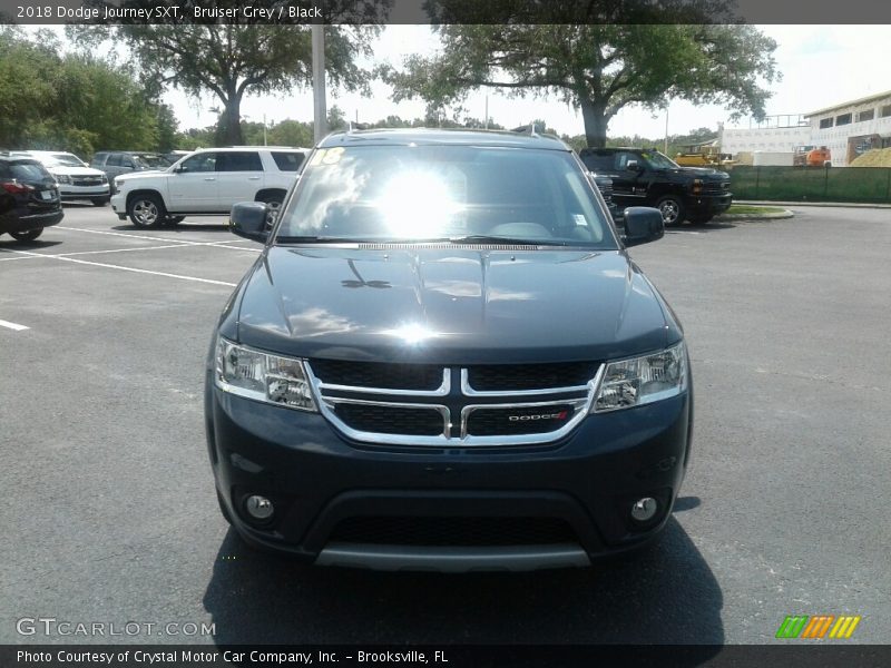 Bruiser Grey / Black 2018 Dodge Journey SXT