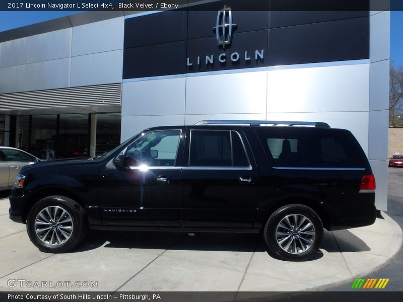 Black Velvet / Ebony 2017 Lincoln Navigator L Select 4x4