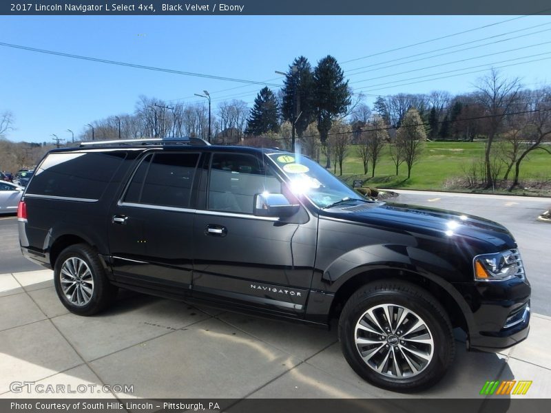 Black Velvet / Ebony 2017 Lincoln Navigator L Select 4x4