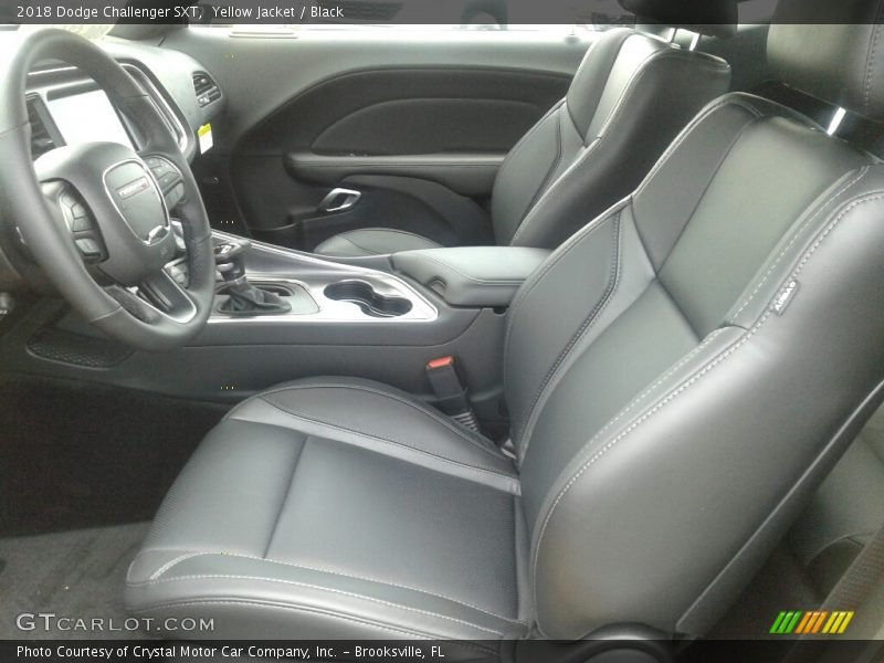 Yellow Jacket / Black 2018 Dodge Challenger SXT