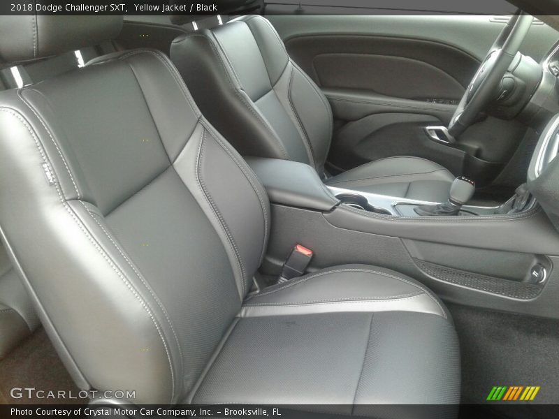 Yellow Jacket / Black 2018 Dodge Challenger SXT