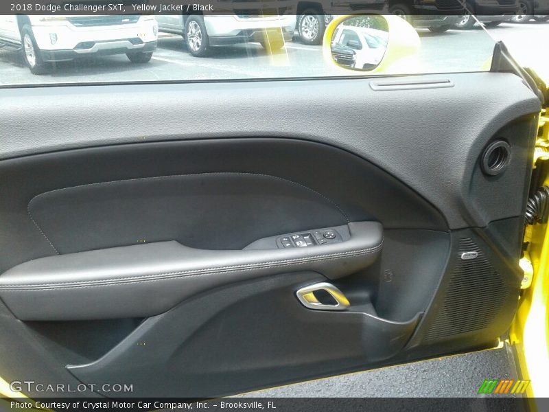 Yellow Jacket / Black 2018 Dodge Challenger SXT