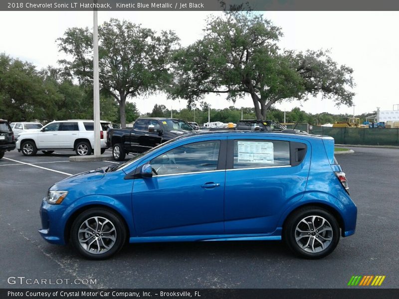  2018 Sonic LT Hatchback Kinetic Blue Metallic