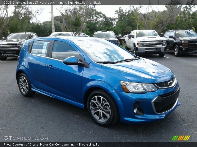 Front 3/4 View of 2018 Sonic LT Hatchback