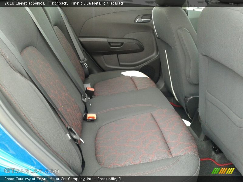 Kinetic Blue Metallic / Jet Black 2018 Chevrolet Sonic LT Hatchback