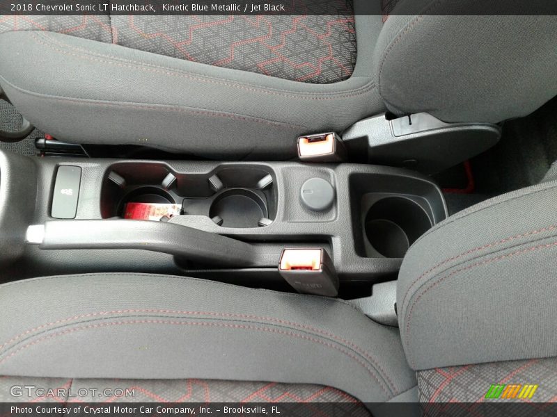 Kinetic Blue Metallic / Jet Black 2018 Chevrolet Sonic LT Hatchback
