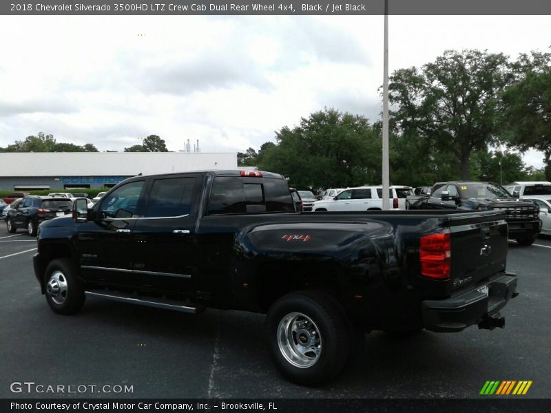 Black / Jet Black 2018 Chevrolet Silverado 3500HD LTZ Crew Cab Dual Rear Wheel 4x4