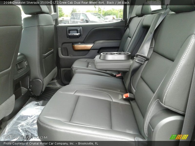 Rear Seat of 2018 Silverado 3500HD LTZ Crew Cab Dual Rear Wheel 4x4